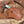 Leather knife sheath with 'Stag & Steel Knives' logo on a wooden background with a knife.